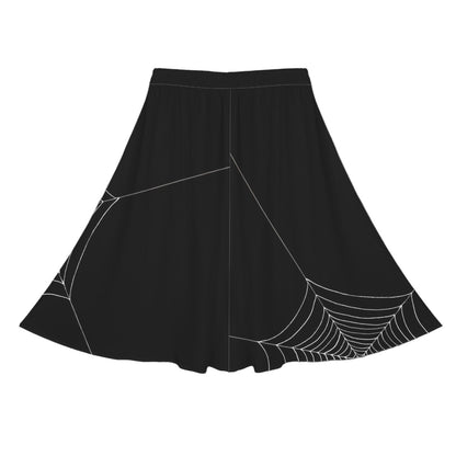 ANTIBrand Misfits Rack - Caught Up In Your Web Midi Skirt with Pockets - 5XL (Best Fits UK 26-28)