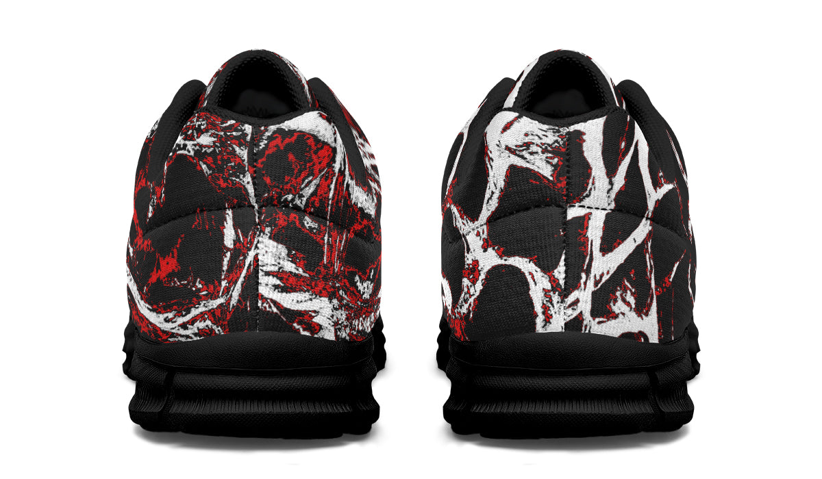 Shedding Skin collection basilisk print vegan trainers