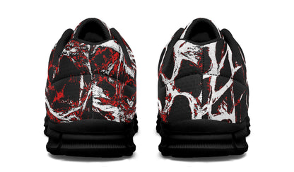 Shedding Skin collection basilisk print vegan trainers