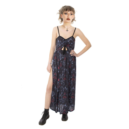 Vixxsin Graveyard Bloom Dress