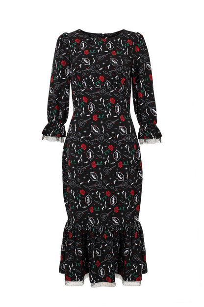 Hell Bunny Lilith Maxi Dress - Kate's Clothing