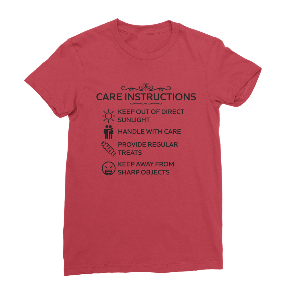 Sarcastic self-care print tee for everyday wear
