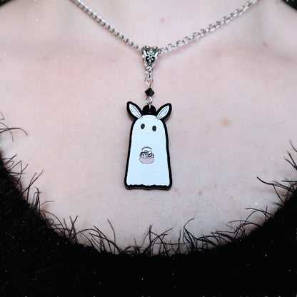 Simply Gothic Easter Ghost Necklace - Kate's Clothing