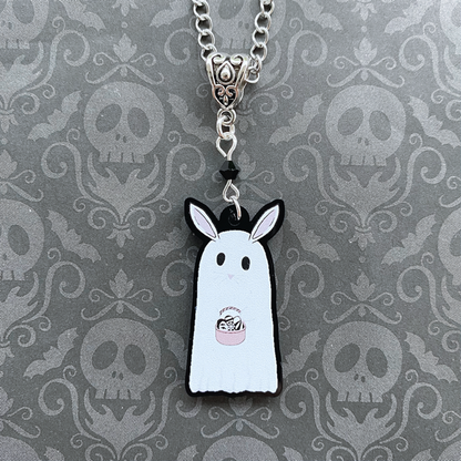 Simply Gothic Easter Ghost Necklace - Kate's Clothing