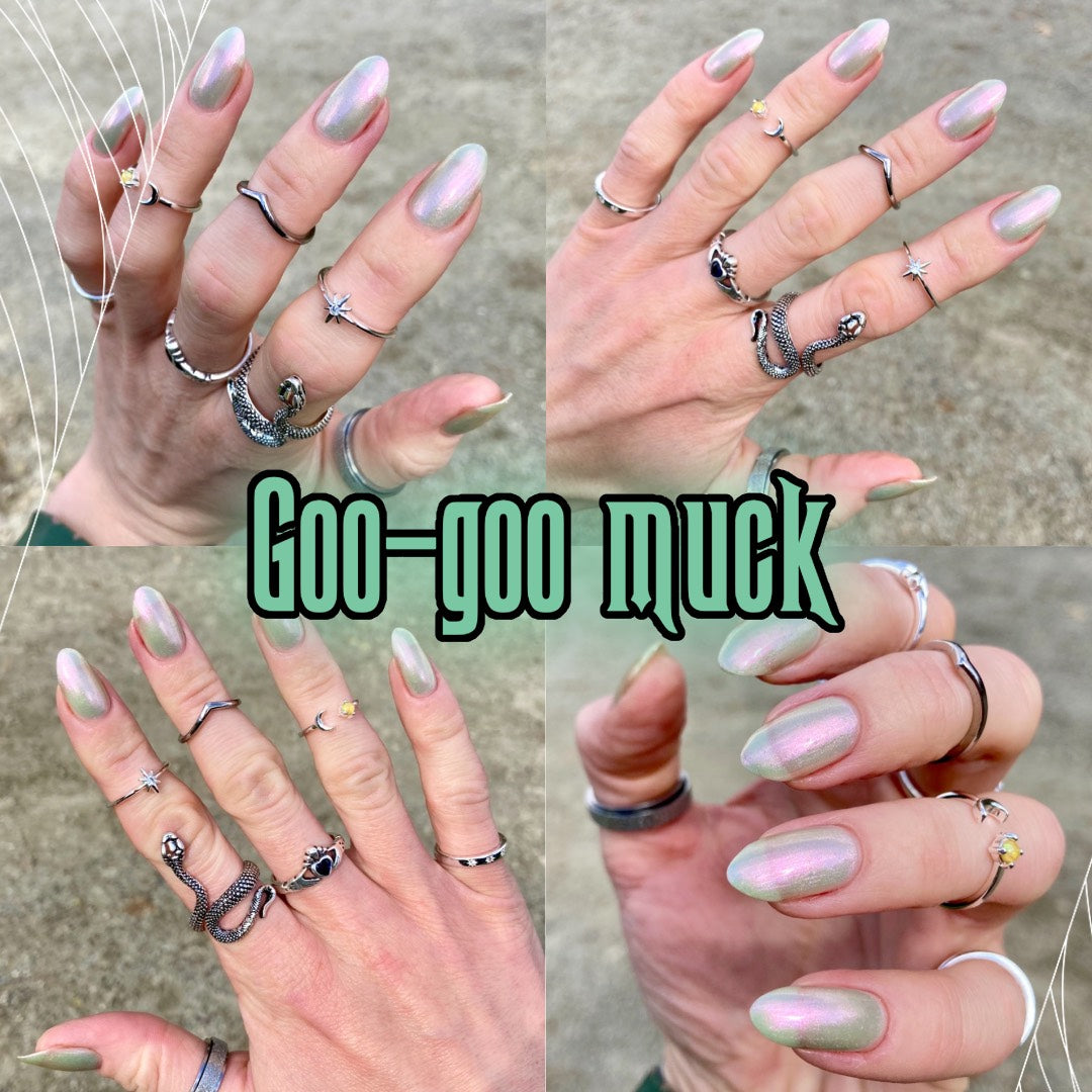 Radioactive Unicorn Goo Goo Muck Nail Polish - Kate's Clothing