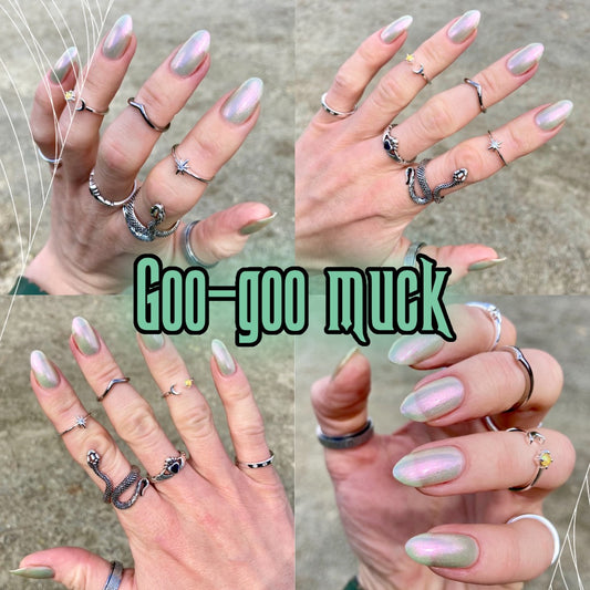 Radioactive Unicorn Goo Goo Muck Nail Polish - Kate's Clothing