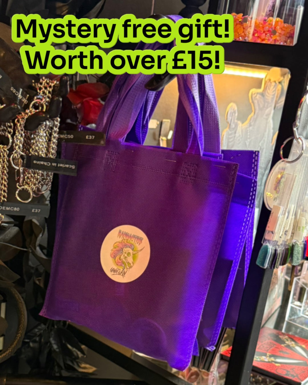Radioactive Unicorn Mystery Gift - FREE with any Radioactive Unicorn Eyeshadow Palette