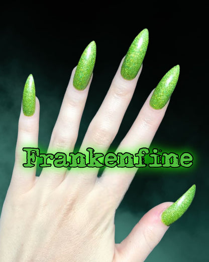 Radioactive Unicorn Frankenfine Nail Polish