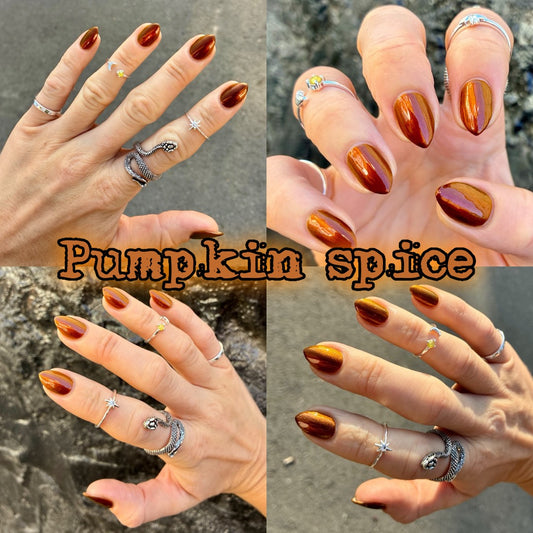 Radioactive Unicorn Pumpkin Spice Nail Polish Colour