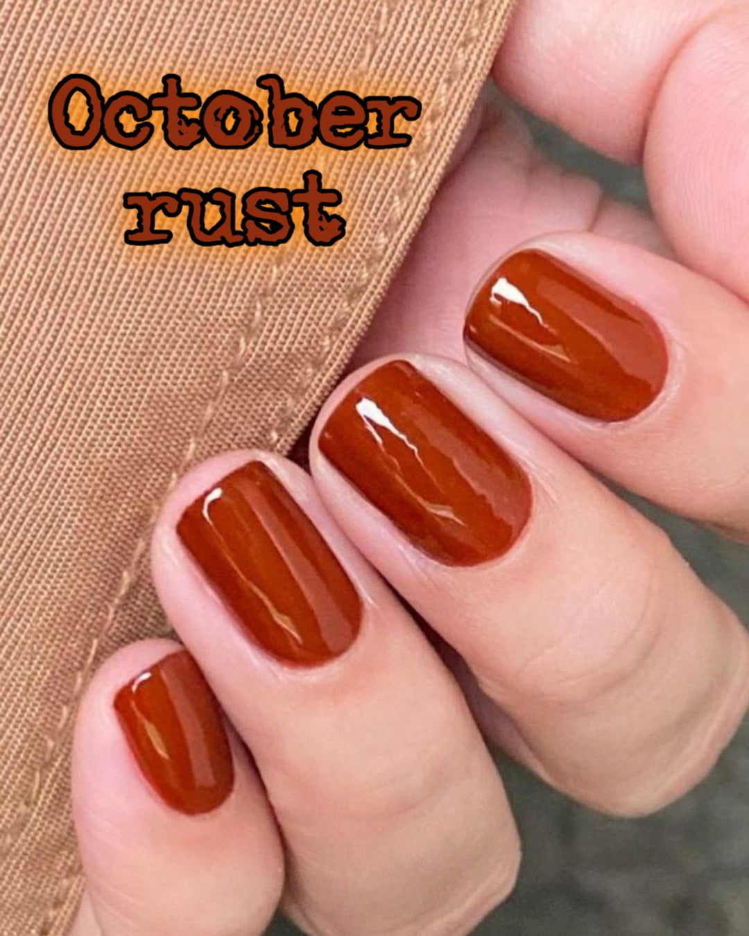 Radioactive Unicorn October Rust Nail Polish