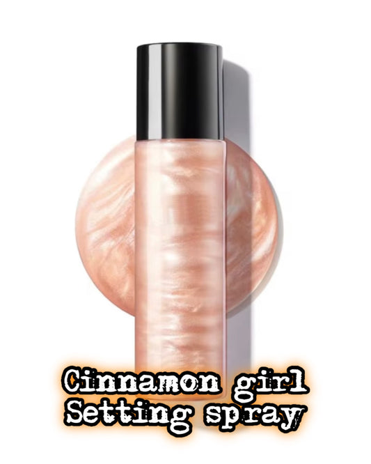 Radioactive Unicorn Cinnamon Girl Shimmer Setting Spray