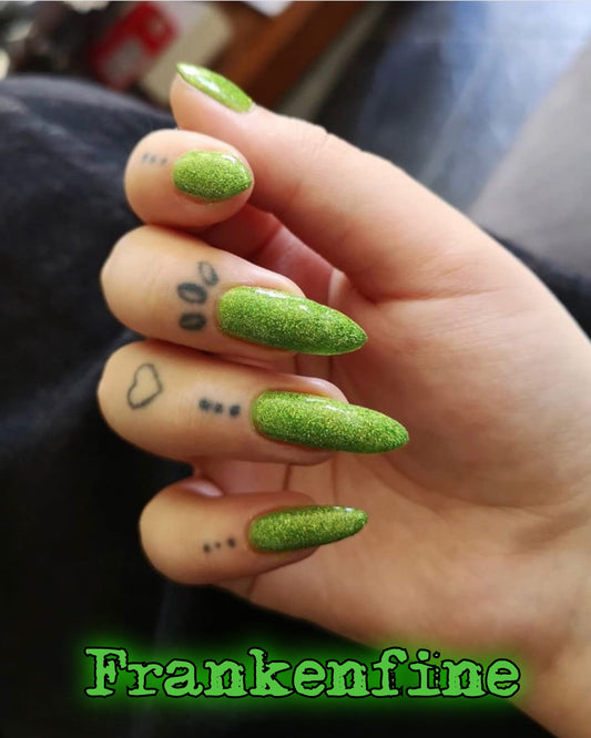 Radioactive Unicorn Frankenfine Nail Polish