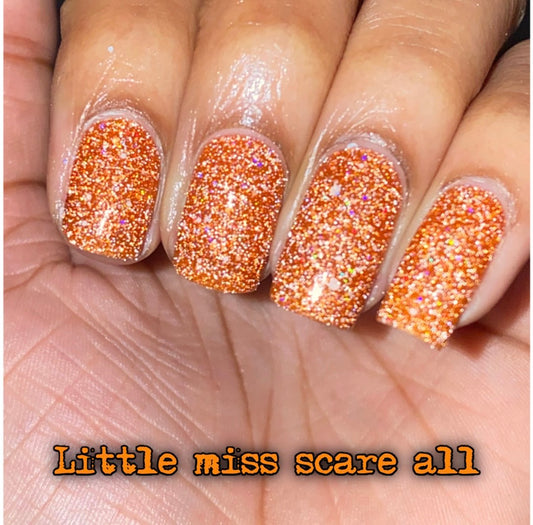 Radioactive Unicorn Little Miss Scare All Glitter Nail Polish