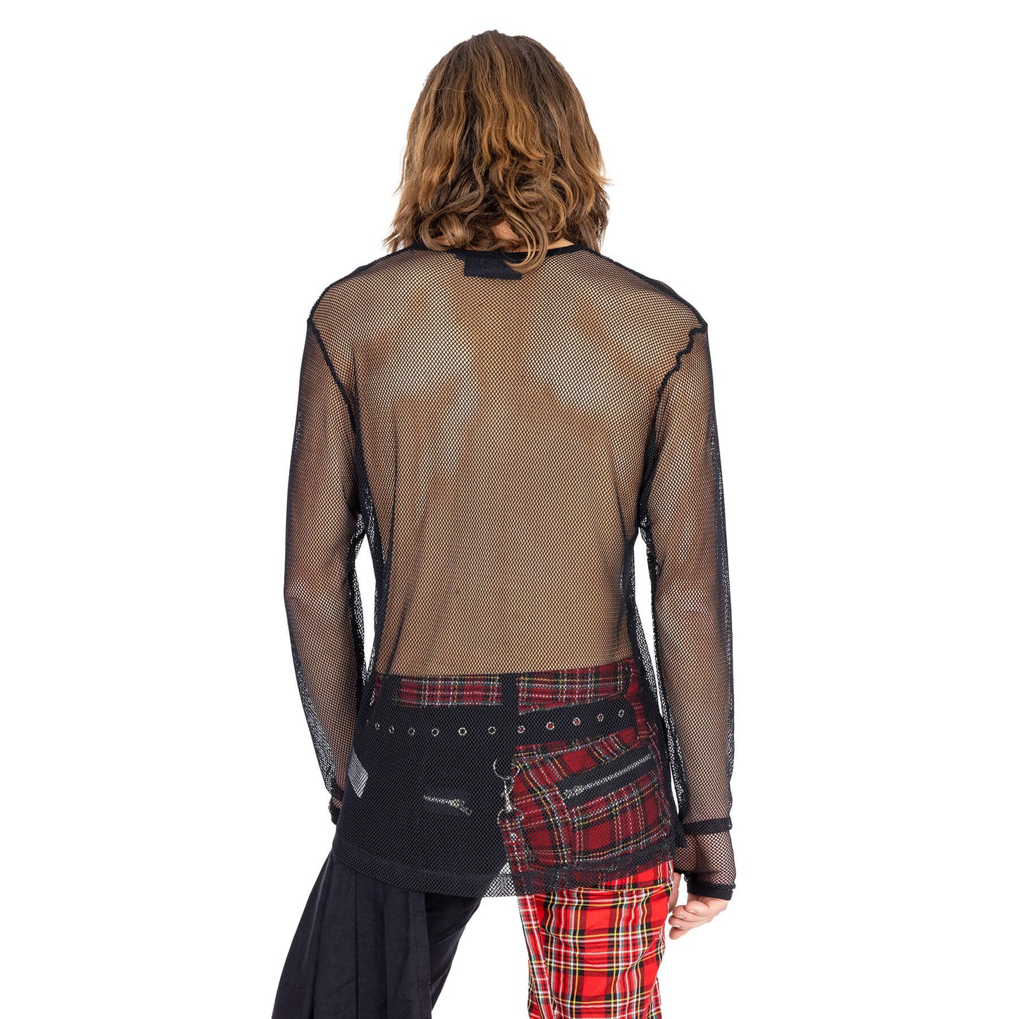 Poizen Industries Mens Fishnet Kreed Top - Kate's Clothing