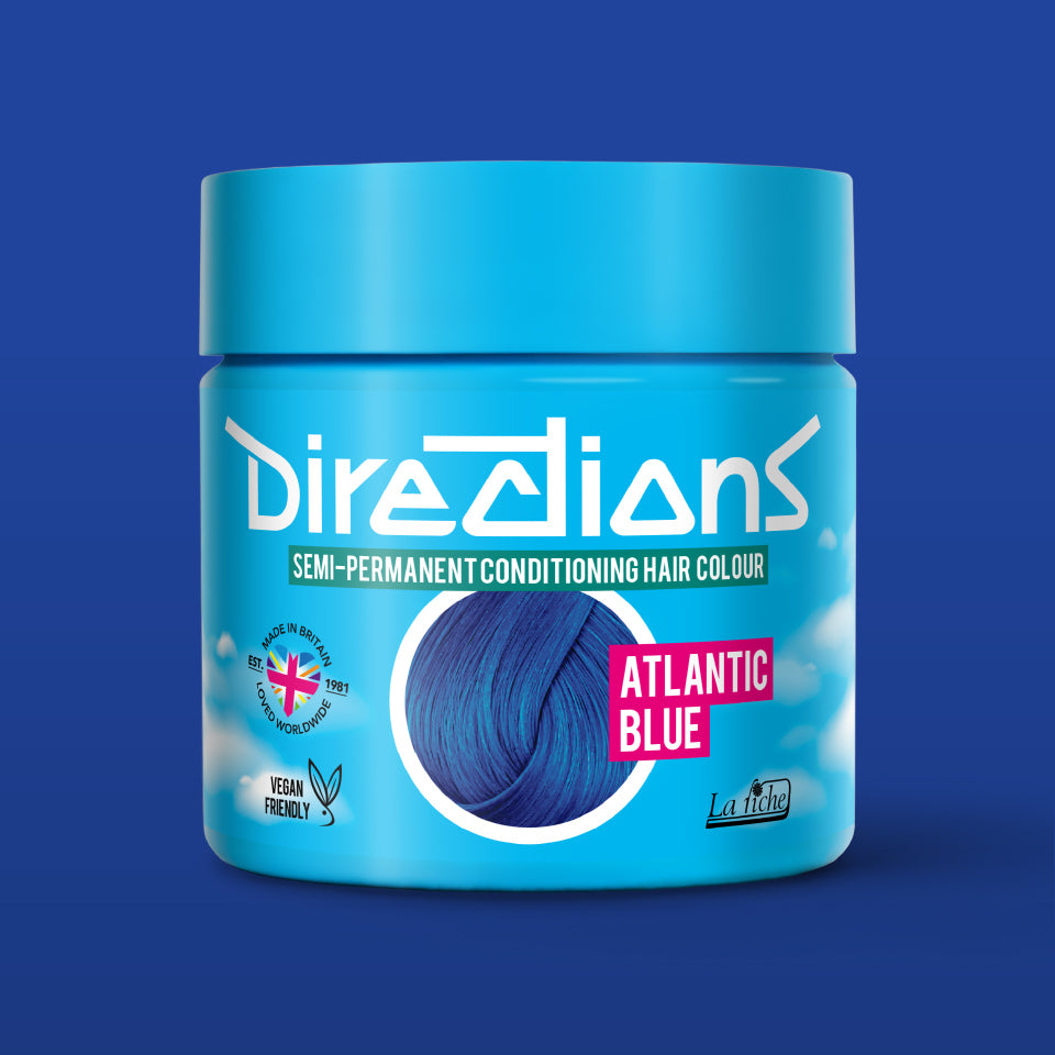 La Riche Directions Atlantic Blue Semi Permanent Hair Dye 100ml Tub