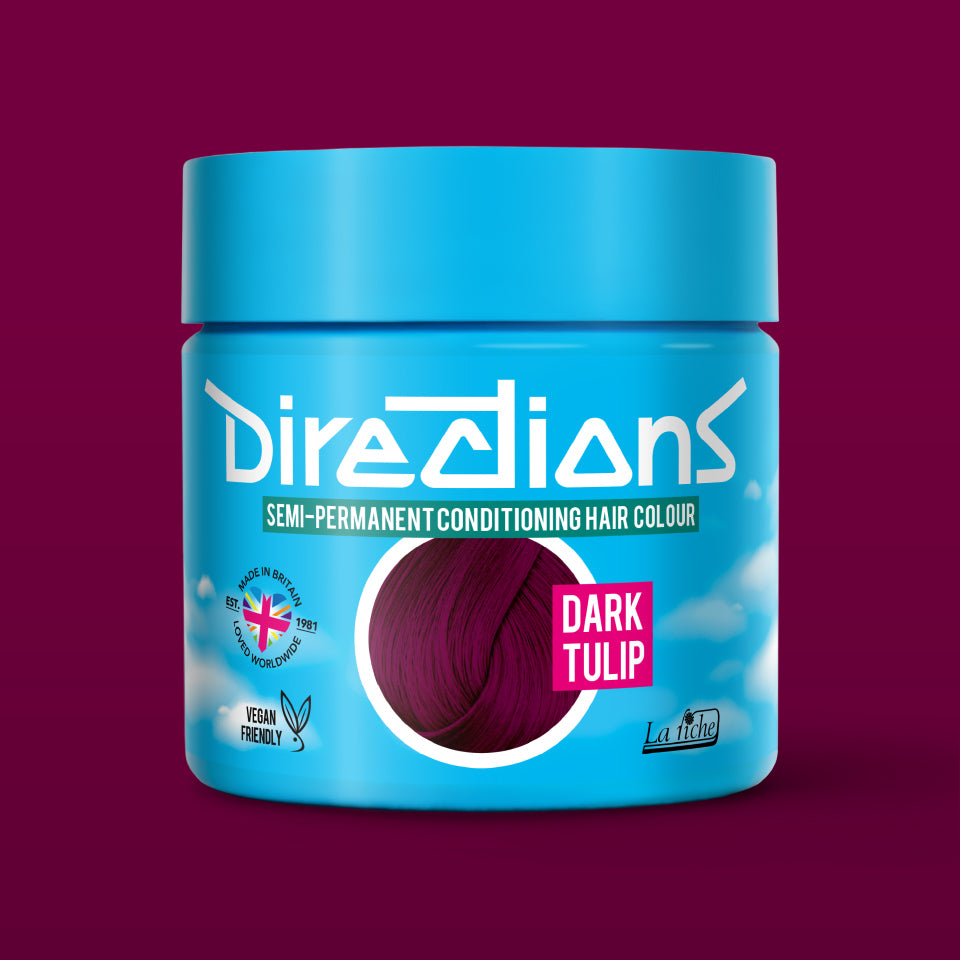 La Riche Directions Dark Tulip Semi Permanent Hair Dye 100ml Tub