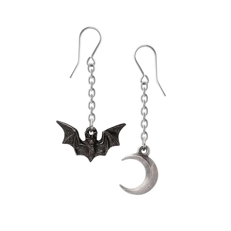 Alchemy Gothic Lunatious Earrings - Kate's Clothing