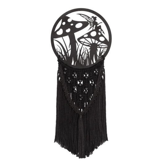 Alchemy Gothic Magic Garden Fairy Macramé Wall Hanging Boho Mystical Decor