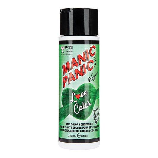 Manic Panic Forest Nymph Green Love Colour depositing conditioner vibrant emerald green hair colour conditioner bottle