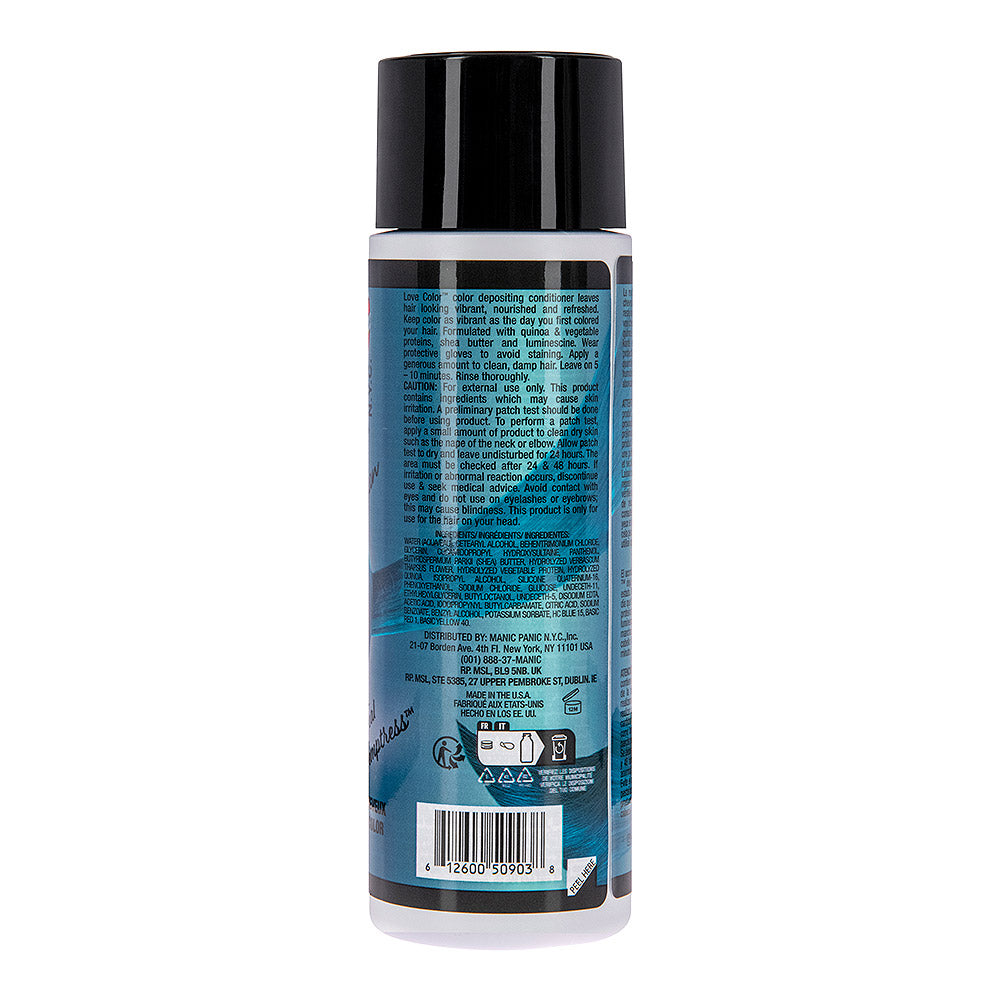 Manic Panic Teal Temptress colour conditioner teal blue semi-permanent hair colour depositing conditioner