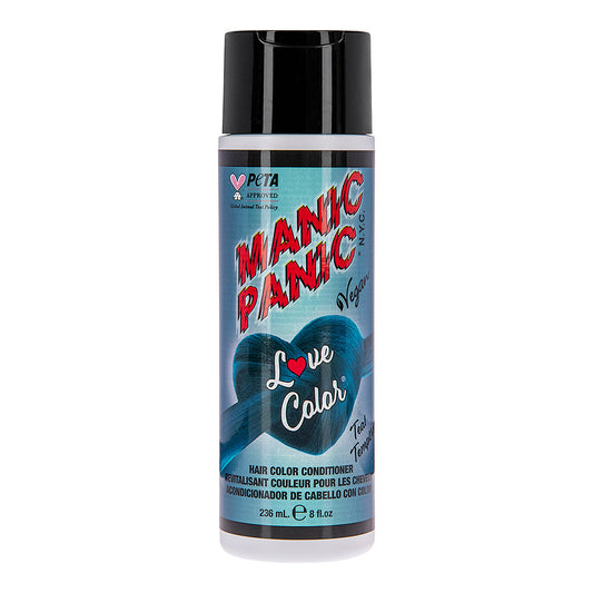 Manic Panic Teal Temptress Love colour conditioner vibrant ocean blue hair colour depositing conditioner bottle