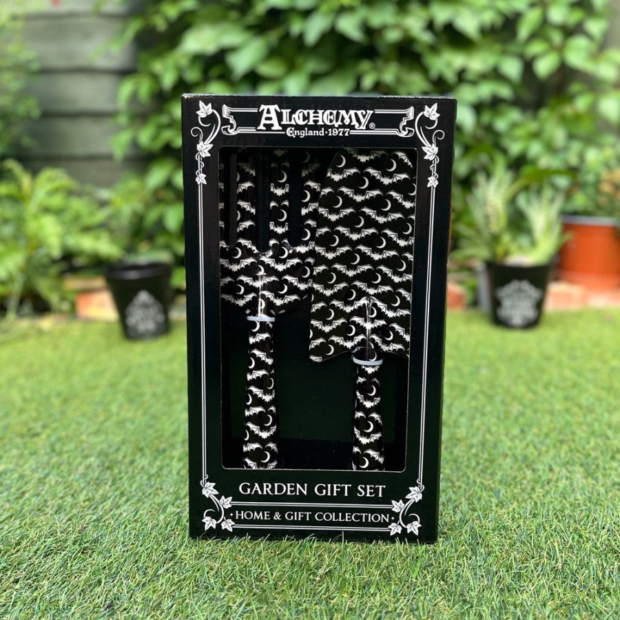 ALCHEMY GOTHIC: Bestia Regalis【辰年】 Alchemy Gothic Midnight Garden Bat Gift Set – Gothic Fork & Trowel