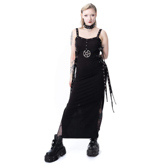 Heartless Midnight Lament Maxi Dress