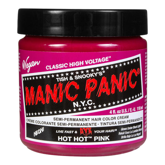 Manic Panic Classic Cream Hair Colour - Hot Hot Pink - Kate's Clothing