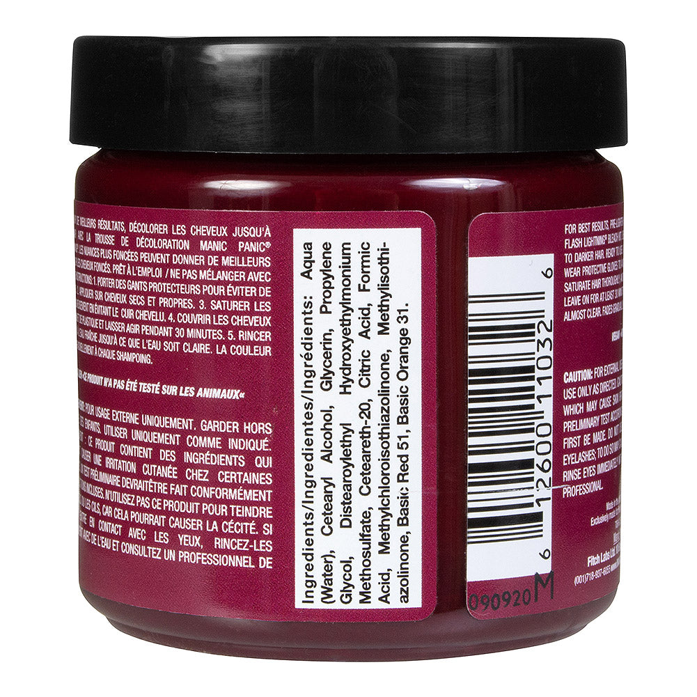 Manic Panic Classic Cream Hair Colour - Vampire Red - Kate's Clothing