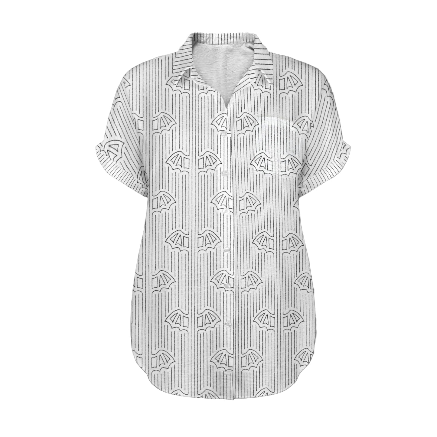 ANTIbrand Nocturne Lines Corporate Goth Shirt