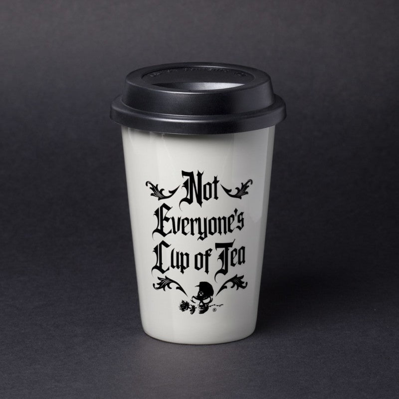 Alchemy Gothic Not Everyone's Cup of Tea Travel Mug Gothic Ceramic Gift