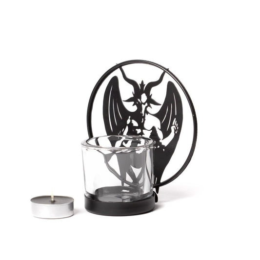 Alchemy Gothic Personal Baphomet Tealight Holder