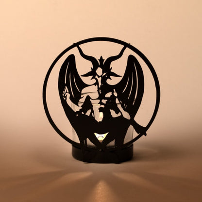 Alchemy Gothic Personal Baphomet T-Light Holder