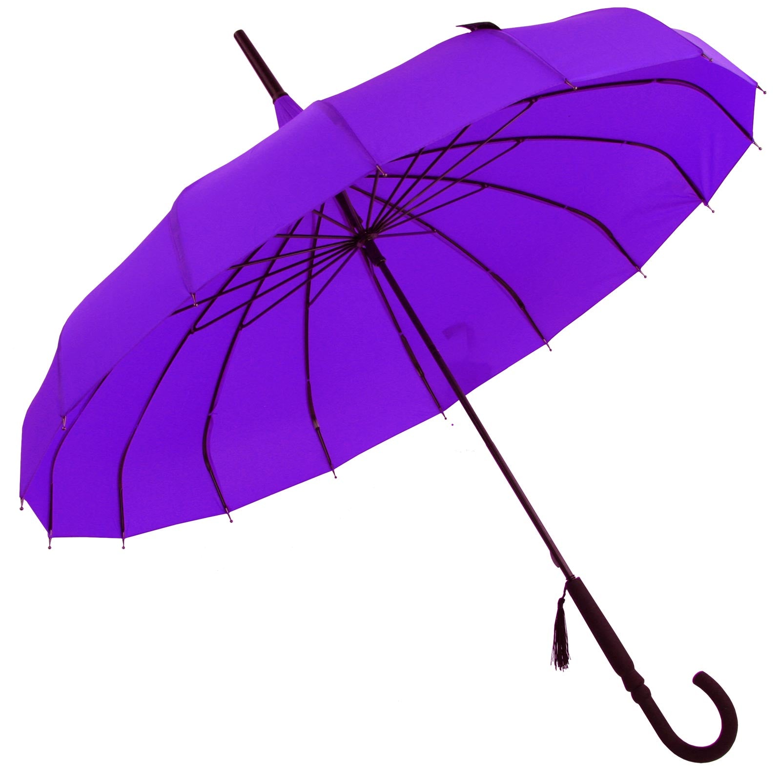 Soake Boutique Classic Pagoda Umbrella in Violet - Kate's Clothing