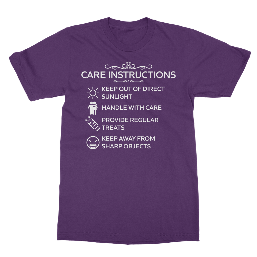 Durable 185gsm t-shirt with funny graphic