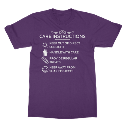 Durable 185gsm t-shirt with funny graphic