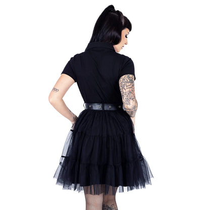 Vixxsin Raven Tutu Shirt Dress - Kate's Clothing