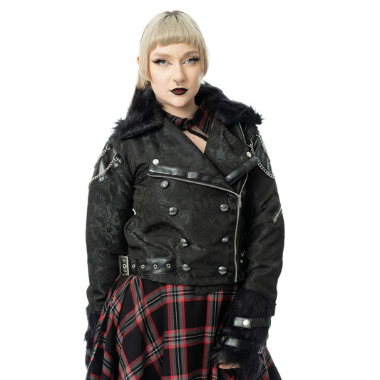 Poizen Industries Ravens Rose Jacket