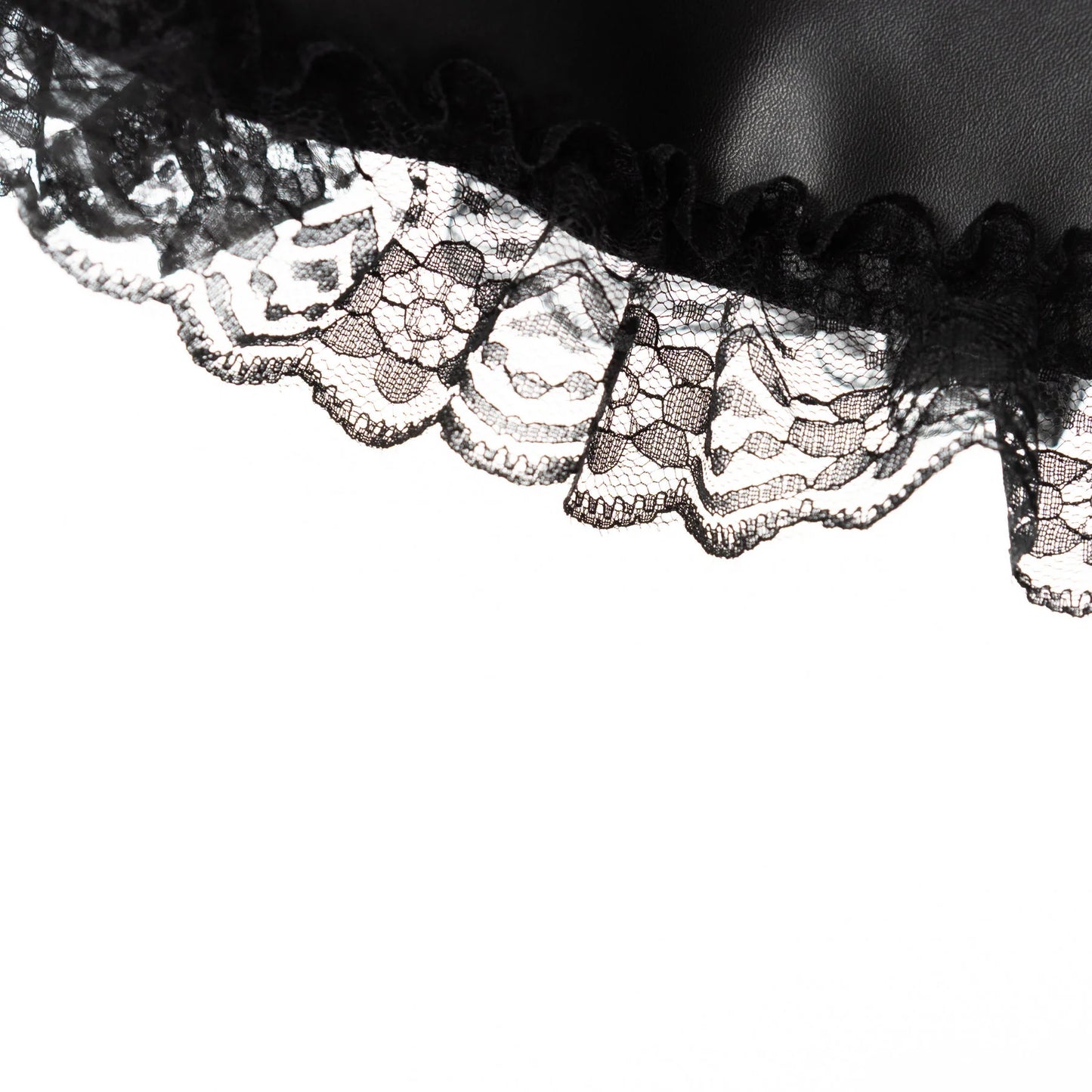 Heartless Ravina Faux Leather Goth Dress