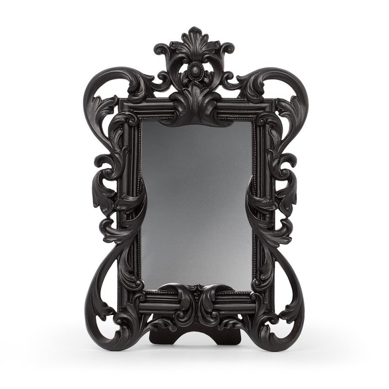 Alchemy Gothic – Rococo Mirror Black Baroque Ornament Gothic Dressing Table Decor