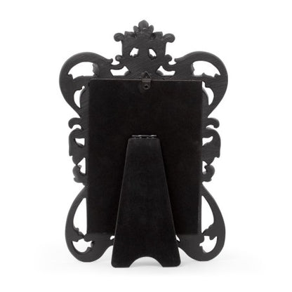 Alchemy Gothic – Rococo Mirror Black Baroque Ornament Gothic Dressing Table Decor