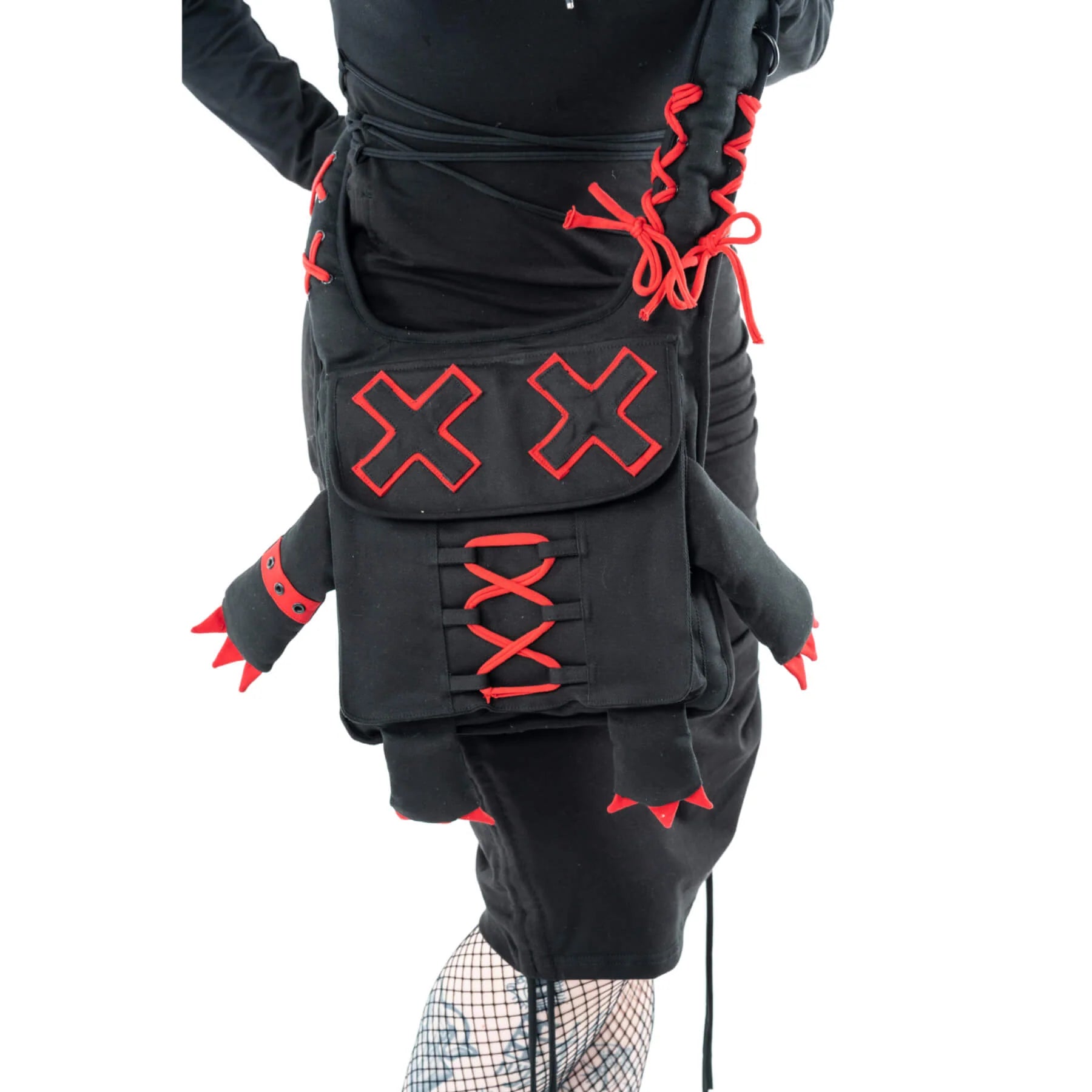 Cupcake Cult Black and Red Shadow Bag - Kate's Clothing