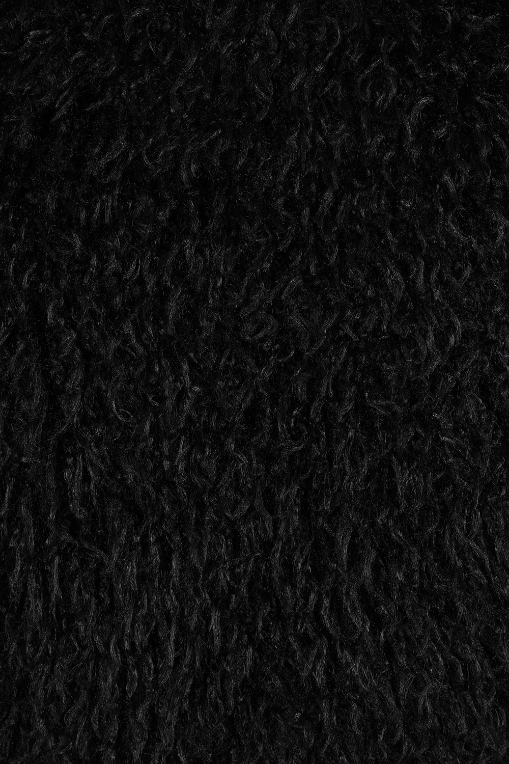 shaggy faux fur jacket by Banned