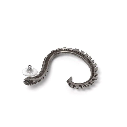 Alchemy Gothic Spine Ear Wrap Fine Pewter Anatomical Skeletal Gothic Earring