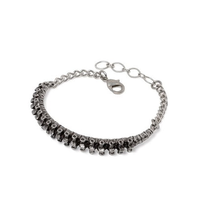Alchemy Gothic Spine Bracelet Fine Pewter Anatomical Skeletal Occult Jewellery