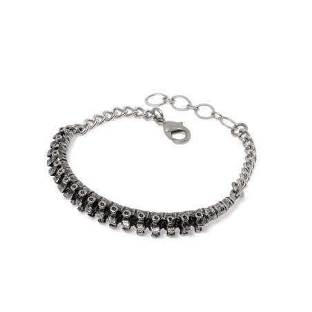 Alchemy Gothic Spine Bracelet Fine Pewter Anatomical Skeletal Occult Jewellery