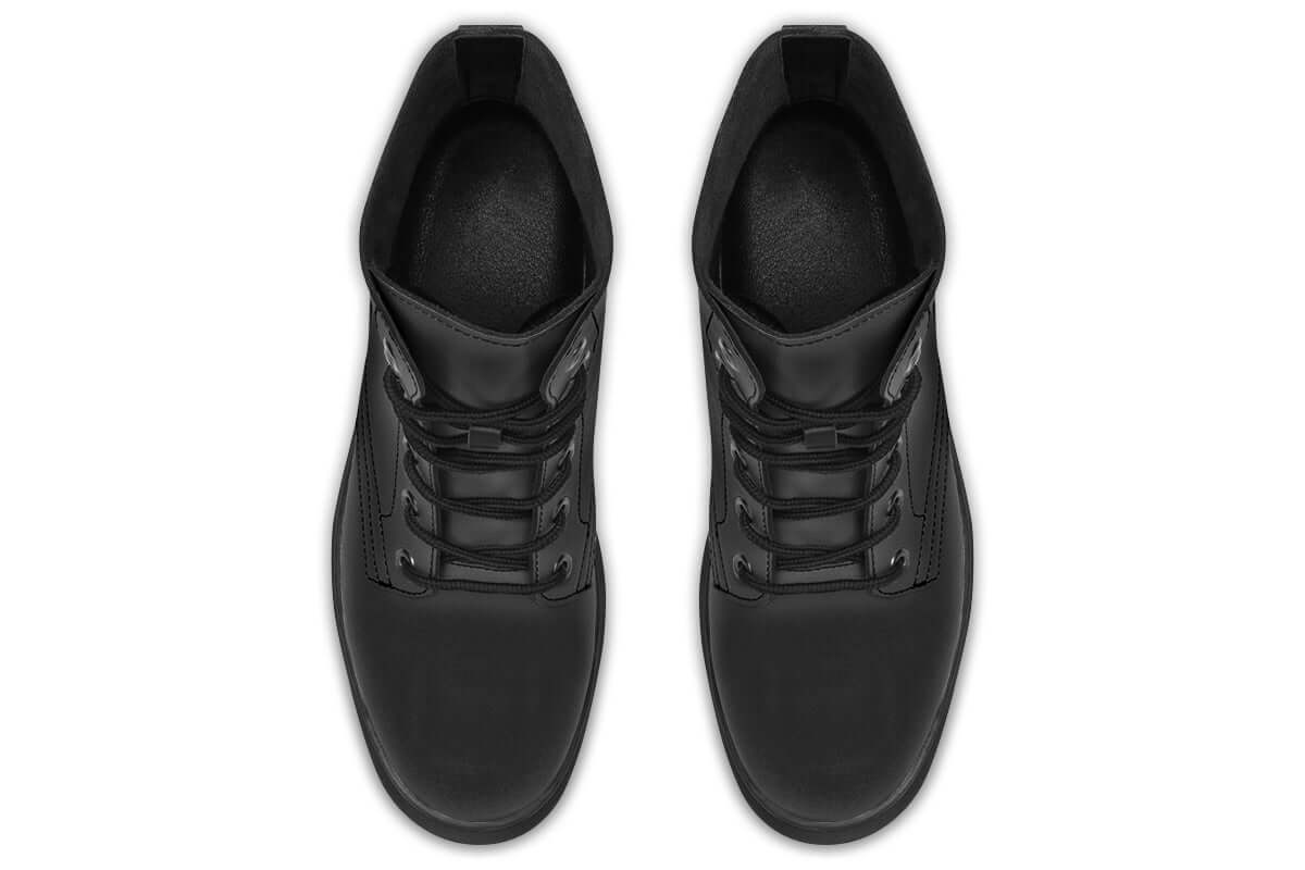 Sustainable made-to-order moon goth boots