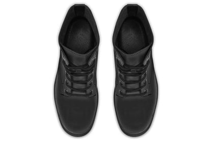 Sustainable made-to-order moon goth boots