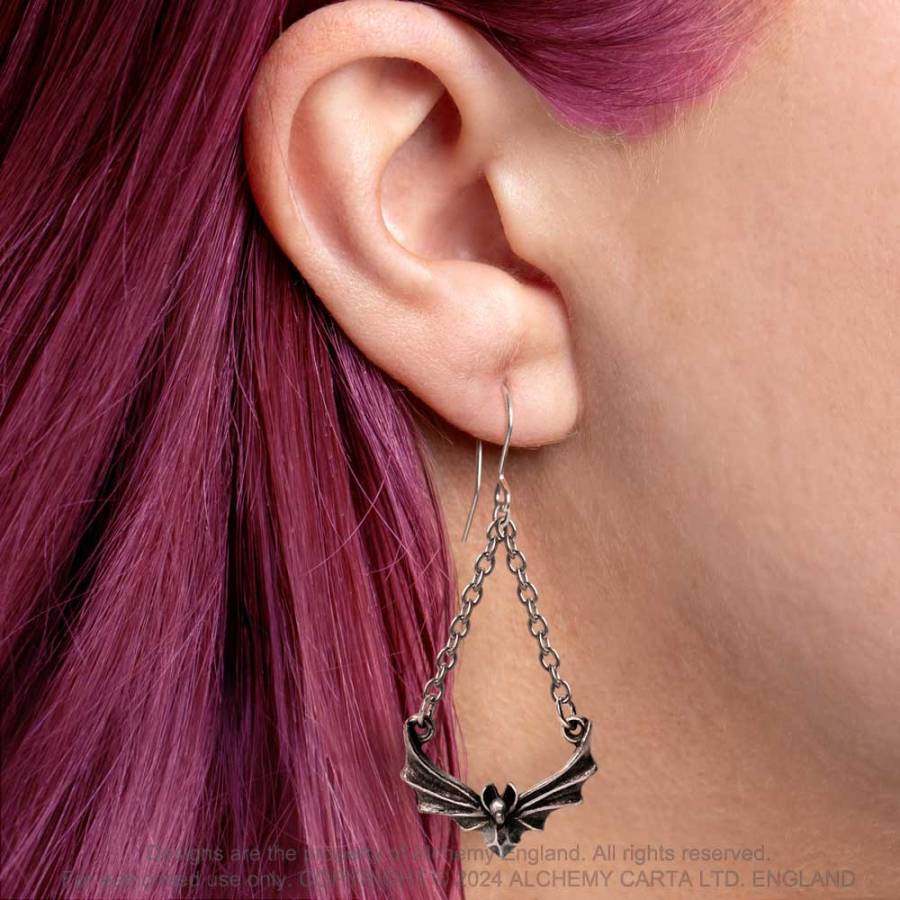 Alchemy Gothic The Attic Earrings - Kate's Clothing