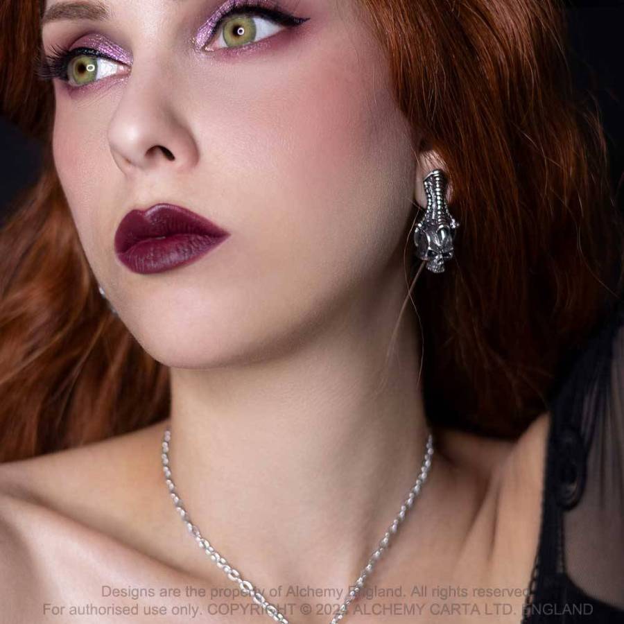 Alchemy Gothic The Trophy Earrings